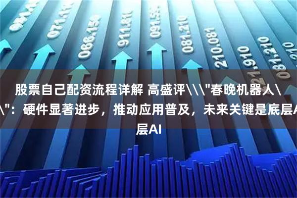 股票自己配资流程详解 高盛评\